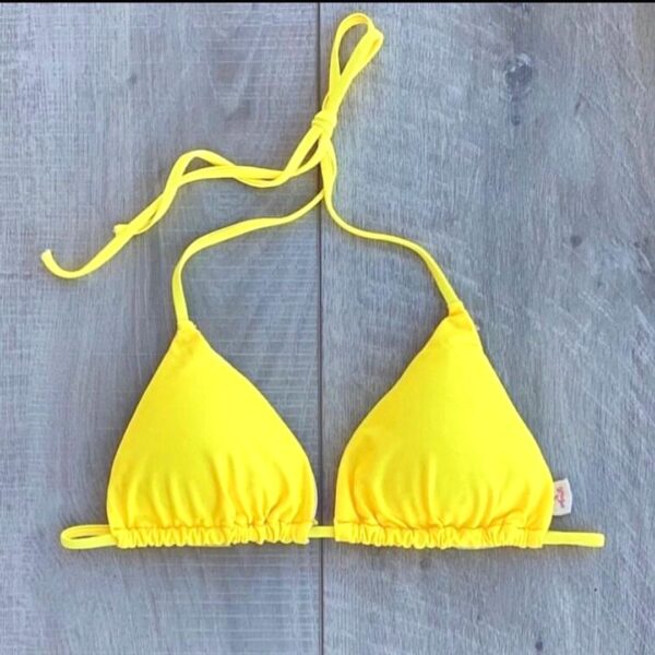 Top Triangular Amarillo